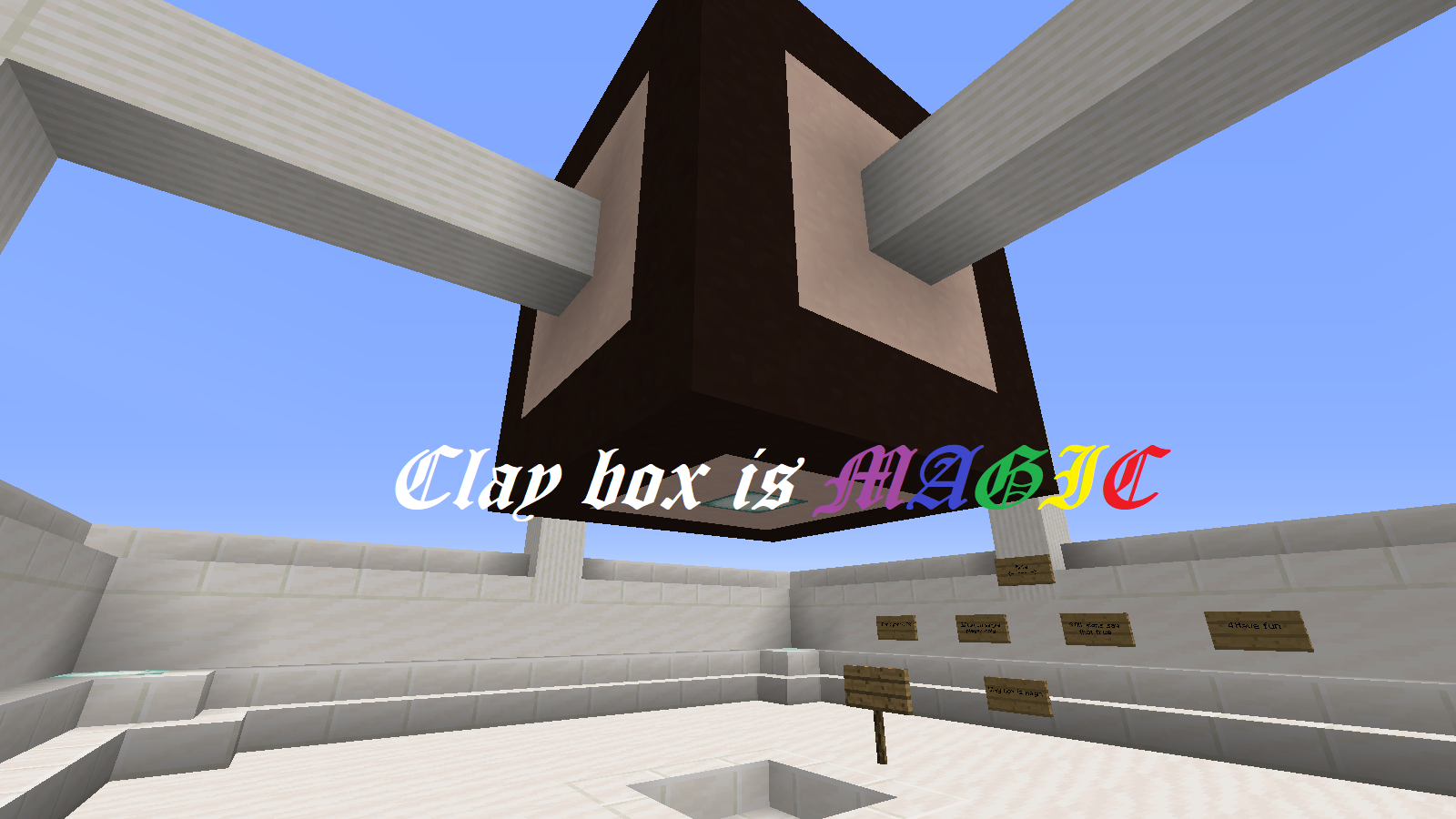 Herunterladen Clay Box is MAGIC zum Minecraft 1.15.2